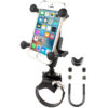 RAM® X-Grip® Phone Mount with ATV/UTV Rail Base