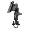 RAM® Handlebar U-Bolt Double Ball Mount with Gun Holster Clip - Bild 2