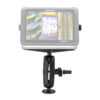RAM® Pin-Lock™ Universal Marine Electronic Mount with Gimbal Knob