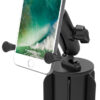 RAM® X-Grip® Large Phone Mount with RAM-A-CAN™ II Cup Holder Base