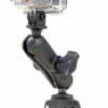 RAM® Tough-Claw™ Double Ball Mount with Universal Action Camera Adapter