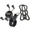RAM® X-Grip® Phone Mount with RAM® EZ-Strap™ Rail Mount - Bild 2