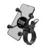 RAM® X-Grip® Phone Mount with RAM® EZ-Strap™ Rail Mount